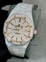 Audemars Piguet Royal Oak 42 Mm Iced Out Gold Two Tone Dubai Watches