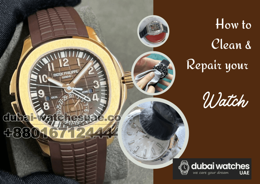 How to clean on sale silver watch at home